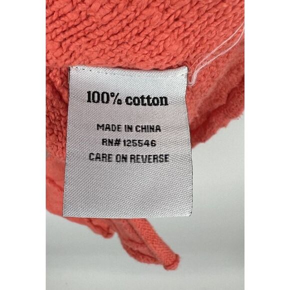 Habitat Clothes to Live In Orange Knit Vest Button Lagenlook Size Medium - Picture 4 of 5